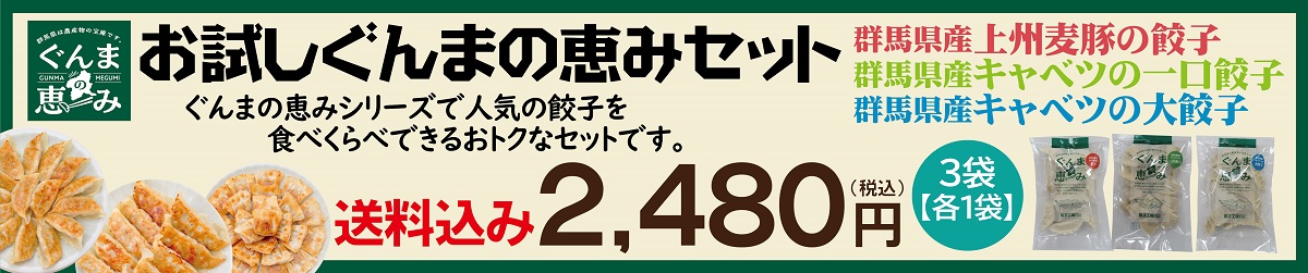 ぐんまの恵みお試しセット